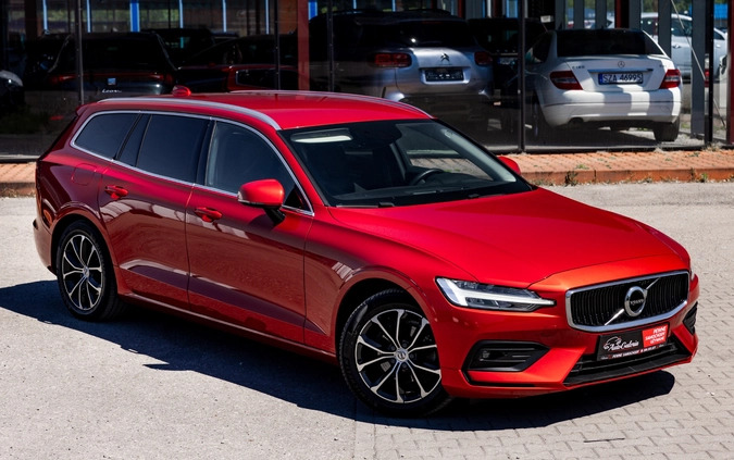 Volvo V60 cena 85900 przebieg: 156072, rok produkcji 2018 z Zbąszynek małe 781